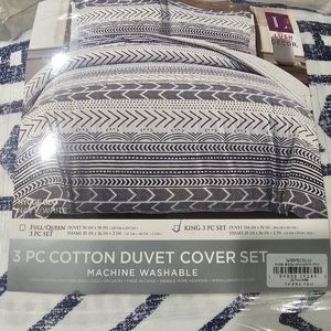 3pc Hygge Geo Duvet & Sham Set - Lush Décor